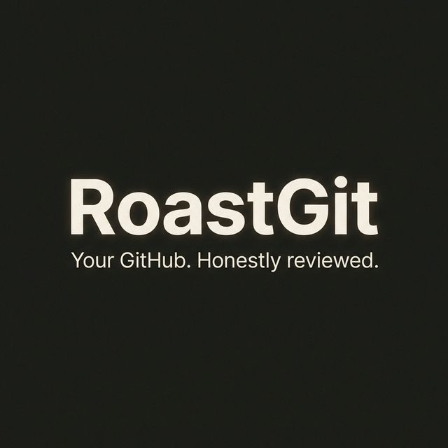 RoastGit | AI-Powered GitHub Profile Roasts | Free Developer Tool